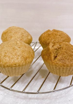 麦麦蒸しパン★麦茶✕麦こがし-レシピのメイン写真