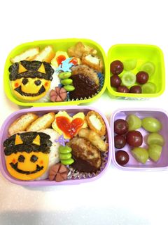 簡単キャラ弁 節分 おに弁当-レシピのメイン写真