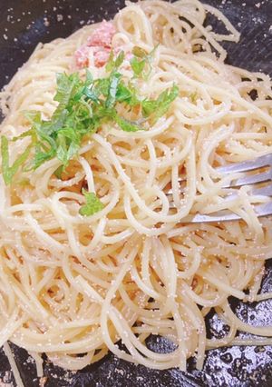 フライパンで完結!和風タラコパスタ-レシピのメイン写真