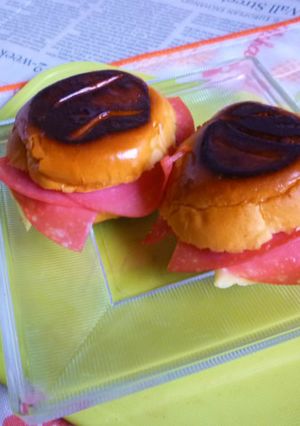 ビアソ＆チーズのプチ･ホットサンド２-レシピのメイン写真