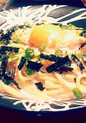 たらこカルボナーラ【覚書】-レシピのメイン写真