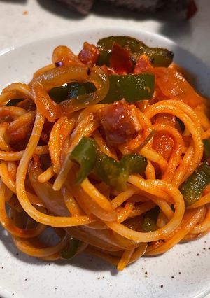 簡単シンプル大人のナポリタン-レシピのメイン写真