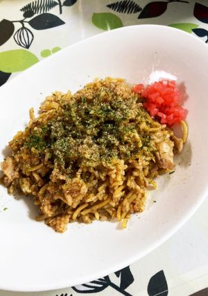 簡単！そば飯-レシピのメイン写真