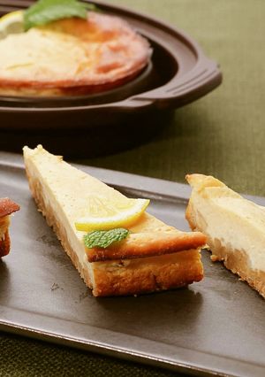 レモンとヨーグルトで☆簡単チーズタルト風-レシピのメイン写真