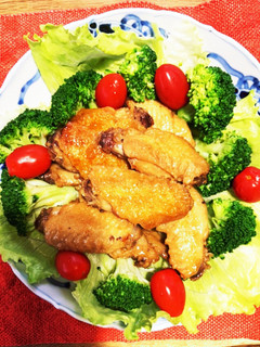 八角を使って、鳥手羽先の甘辛煮-レシピのメイン写真