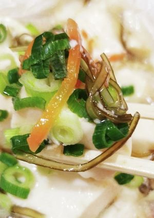うちの味♤松前漬けでおつまみ冷や奴-レシピのメイン写真