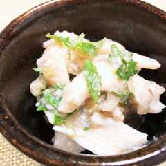 蒸し鶏と木の芽味噌和え-レシピのメイン写真