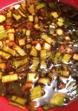 ニラにんにく醬油だれ-レシピのメイン写真