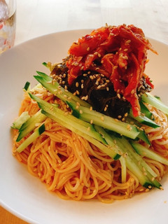 簡単アレンジレシピ✩そうめんdeビビン麺-レシピのメイン写真