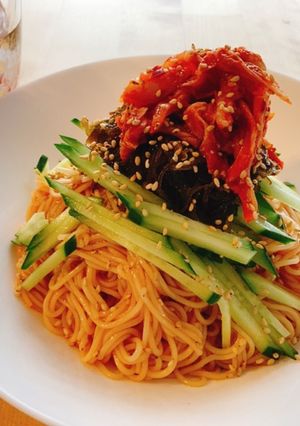 簡単アレンジレシピ✩そうめんdeビビン麺-レシピのメイン写真