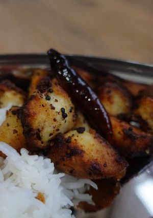 カリカリ！インドのポテトロースト-レシピのメイン写真