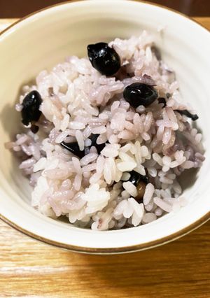 簡単♪黒豆ご飯♡-レシピのメイン写真