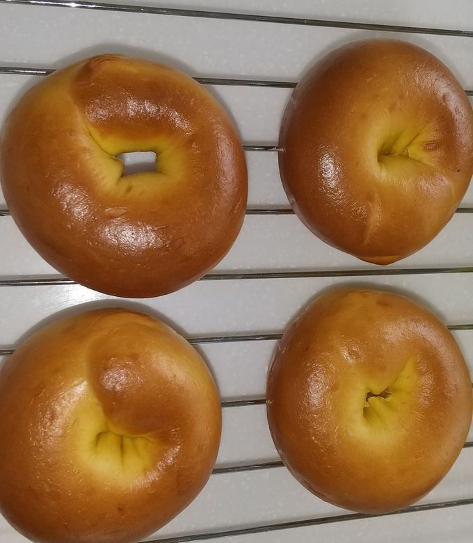 かぼちゃのベーグル-レシピのメイン写真