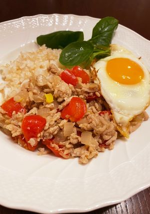 ホットクックで簡単★ガパオライス風-レシピのメイン写真