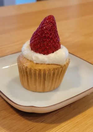 スーパーもち大麦粉入り カップケーキ-レシピのメイン写真