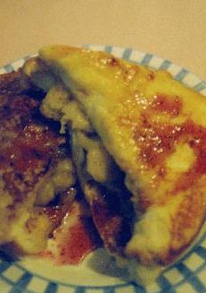 チーズとバナナのフレンチトースト-レシピのメイン写真