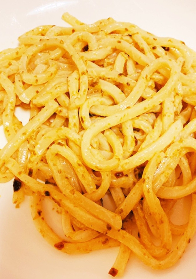 材料2つ！簡単！海苔マヨうどん！-レシピのメイン写真