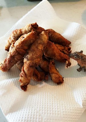 豚肉のクルクル唐揚げ-レシピのメイン写真