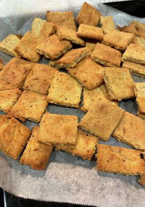 プロテインチーズクッキー-レシピのメイン写真