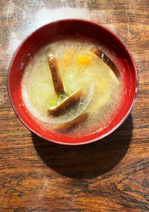 根菜と椎茸のこし味噌汁-レシピのメイン写真