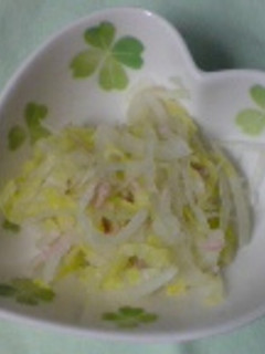 かんたん!!白菜サラダ(^^)!-レシピのメイン写真