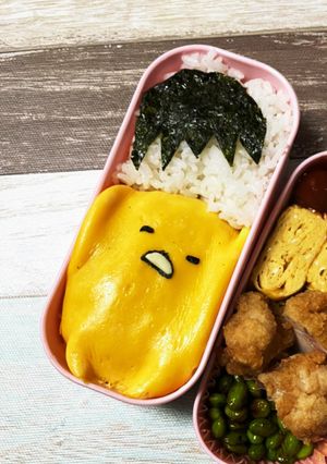 キャラ弁　ぐでたま-レシピのメイン写真