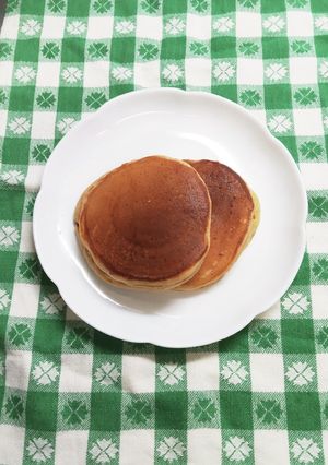 豆腐入りきな粉ホットケーキ-レシピのメイン写真