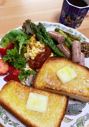 日曜日の朝ごはん-レシピのメイン写真