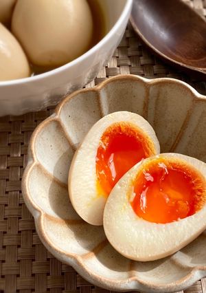 ＊覚えやすい配合＊黄身がトロッと味付け卵-レシピのメイン写真