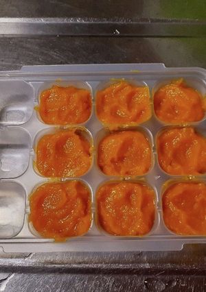 離乳食初期かぼちゃのペースト-レシピのメイン写真