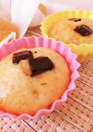 チョコバナナマフィン-レシピのメイン写真