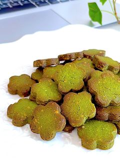 簡単!濃厚!さくほろ!抹茶クッキー!-レシピのメイン写真