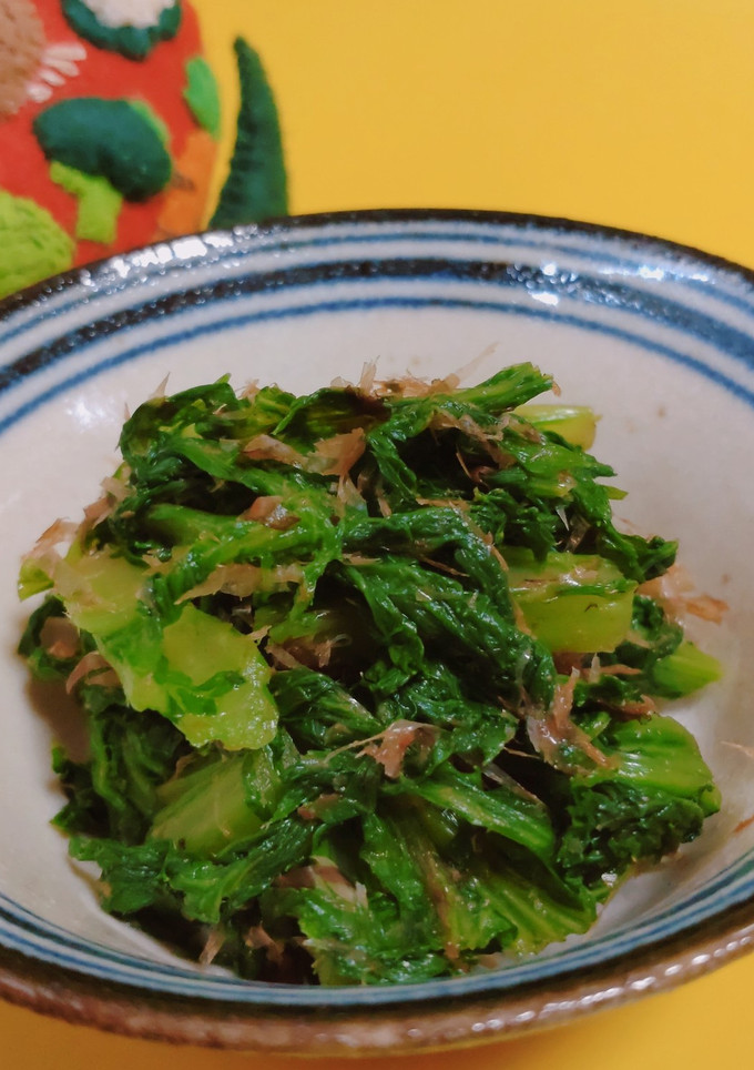 わさび菜のおかか和え-レシピのメイン写真