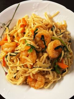 エスニック料理★海老の炒めビーフン-レシピのメイン写真