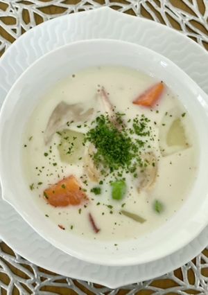 #フードロス ！でクラムチャウダー♪-レシピのメイン写真