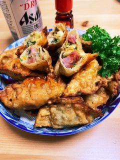 焼き豚揚げ餃子-レシピのメイン写真