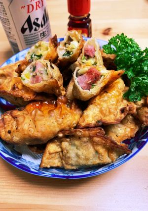 焼き豚揚げ餃子-レシピのメイン写真