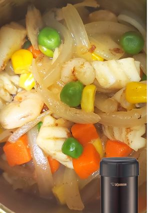 糖質ゼロ麺で海鮮あんかけそば-レシピのメイン写真