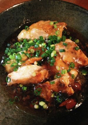 簡単！若鶏胸肉和風甘酢あんかけ(^-^)-レシピのメイン写真