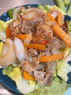 ピリ辛 豚肉炒め-レシピのメイン写真