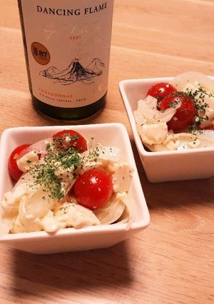 ワインに合う♪トマトと玉ねぎの豆腐サラダ-レシピのメイン写真