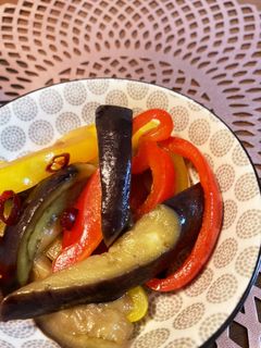 シロさんのナスとパプリカの炒め煮-レシピのメイン写真