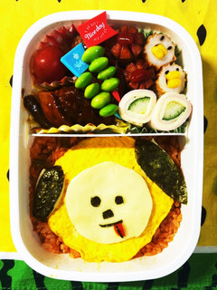 BT21オムライスチミー弁当-レシピのメイン写真