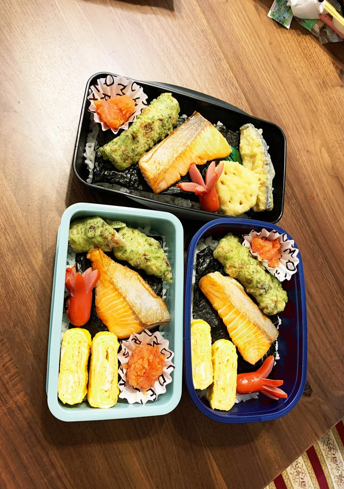 簡単!!鮭のり弁♪-レシピのメイン写真