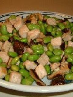 枝豆と豚肉の炒めもの-レシピのメイン写真