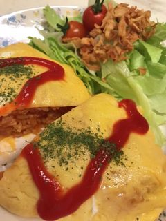 卵とろ〜りオムライス♪♪-レシピのメイン写真