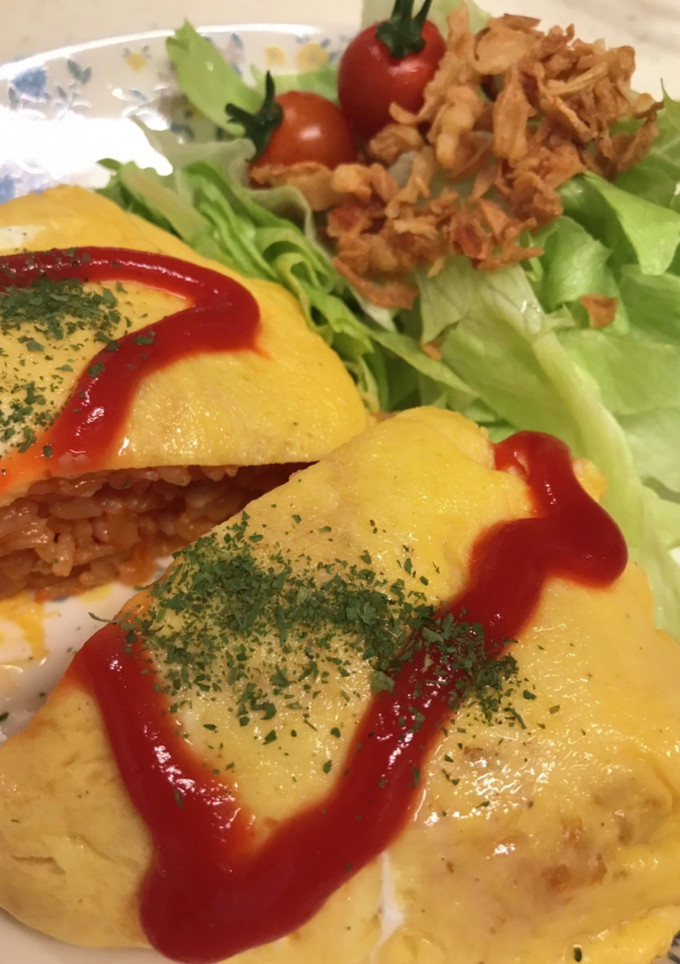 卵とろ〜りオムライス♪♪-レシピのメイン写真