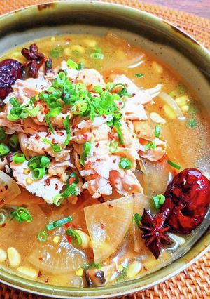 手羽元の薬膳ラーメン-レシピのメイン写真