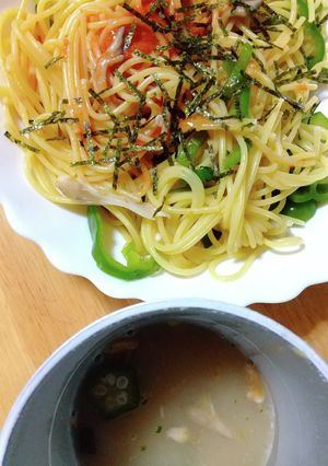 ワンパンパスタ＆スープ-レシピのメイン写真