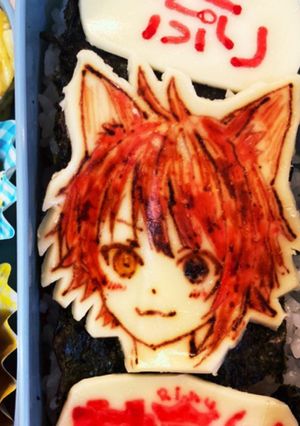 【キャラ弁】すとぷり 莉犬くん-レシピのメイン写真